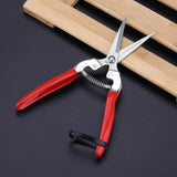 1Pc Sturdy Fruit Tree Bonsai Gardening Pruning Shear Garden Scissors Pruner Tool Straight Blade