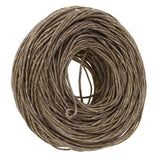 61m Organic Hemp Candle Wick Core with Pure Bee wax for DIY Oil Lamp Dark In Australia - Darrahopens