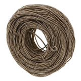 61m Organic Hemp Candle Wick Core with Pure Bee wax for DIY Oil Lamp Dark