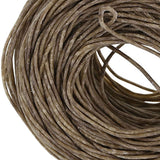 61m Organic Hemp Candle Wick Core with Pure Bee wax for DIY Oil Lamp Dark