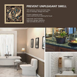 Antique Brass Square Floor Drain with Strainer Bathroom Washroom Drainage Clean Accessories In Australia - Darrahopens