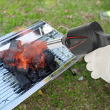 Portable Manual Operated BBQ Fan Air Blower for Outdoor Camping Picnic Grill Barbecue Tool In Australia - Darrahopens