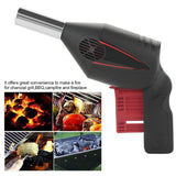 Portable Manual Operated BBQ Fan Air Blower for Outdoor Camping Picnic Grill Barbecue Tool In Australia - Darrahopens