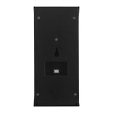 Solar Powered PIR Motion Sensor 2 LED Path Wall Light Garden Security Lamps Black Warm White