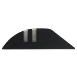 Solar Powered PIR Motion Sensor 2 LED Path Wall Light Garden Security Lamps Black Warm White