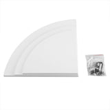 3Pcs Floating Corner Shelf Wall Mounted Storage Rack Bookshelves Home Furniture Office Decor