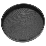 Round Shape Solid Wood Tea Coffee Snack Food Meals Serving Tray Plate Restaurant Trays 24cm