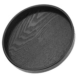 Round Shape Solid Wood Tea Coffee Snack Food Meals Serving Tray Plate Restaurant Trays 24cm
