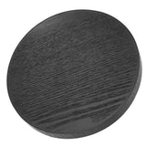 Round Shape Solid Wood Tea Coffee Snack Food Meals Serving Tray Plate Restaurant Trays 24cm