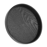 Round Shape Solid Wood Tea Coffee Snack Food Meals Serving Tray Plate Restaurant Trays 27cm In Australia - Darrahopens