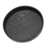 Round Shape Solid Wood Tea Coffee Snack Food Meals Serving Tray Plate Restaurant Trays 27cm In Australia - Darrahopens