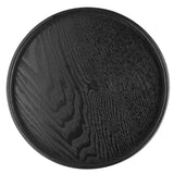 Round Shape Solid Wood Tea Coffee Snack Food Meals Serving Tray Plate Restaurant Trays 27cm