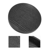Round Shape Solid Wood Tea Coffee Snack Food Meals Serving Tray Plate Restaurant Trays 27cm