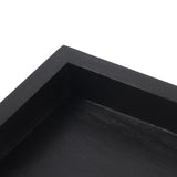 Rectangle Shape Solid Wood Tea Coffee Snack Food Serving Tray Plate Restaurant Trays 22*12*2cm