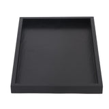 Rectangle Shape Solid Wood Tea Coffee Snack Food Serving Tray Plate Restaurant Trays 30*20*2cm