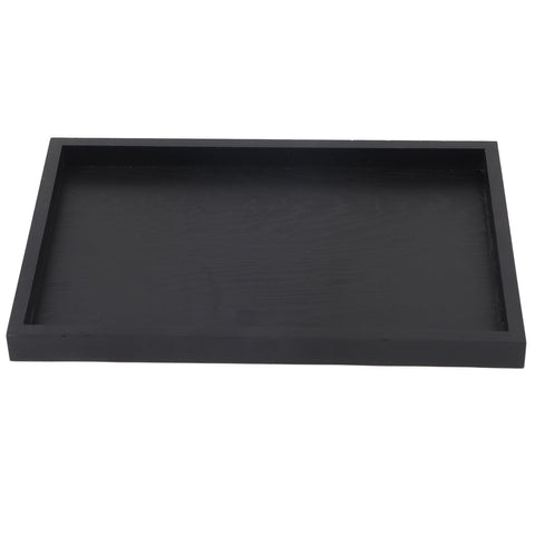 Rectangle Shape Solid Wood Tea Coffee Snack Food Serving Tray Plate Restaurant Trays 25*18*2cm In Australia - Darrahopens