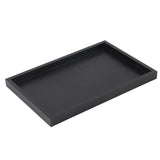 Rectangle Shape Solid Wood Tea Coffee Snack Food Serving Tray Plate Restaurant Trays 25*18*2cm In Australia - Darrahopens