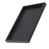 Rectangle Shape Solid Wood Tea Coffee Snack Food Serving Tray Plate Restaurant Trays 25*18*2cm
