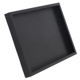 Rectangle Shape Solid Wood Tea Coffee Snack Food Serving Tray Plate Restaurant Trays 25*18*2cm