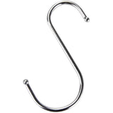 10pcs S Shaped Metal Hook Multi functional Bathroom Kitchen Hanging Hanger Clothes Holder (L) In Australia - Darrahopens