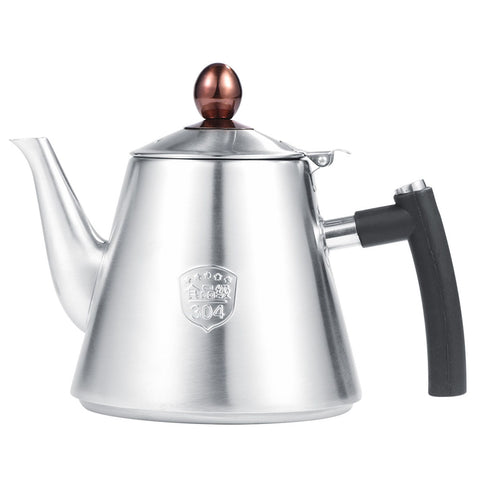 1.2L Stainless Steel Stove top Teapot Tea Coffee Pot Kettle Heat Resistant Handle Matte In Australia - Darrahopens