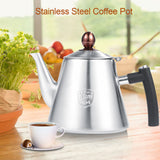 1.2L Stainless Steel Stove top Teapot Tea Coffee Pot Kettle Heat Resistant Handle Matte