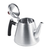 1.2L Stainless Steel Stove top Teapot Tea Coffee Pot Kettle Heat Resistant Handle Matte