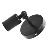Retro Style Wall Sconce Bar Coffee Shop Corridor Lamp Holder with E27 Light Socket(Black) In Australia - Darrahopens