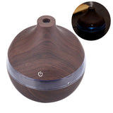300ml Wood Grain USB Humidifier Colorful LED Night Light Mist Maker for Office Car Home In Australia - Darrahopens