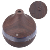300ml Wood Grain USB Humidifier Colorful LED Night Light Mist Maker for Office Car Home In Australia - Darrahopens