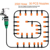 Garden Lawn Greenhouse Micro Irrigation System Kit Plants Watering Hose Nozzle Sprinkler(25m) In Australia - Darrahopens