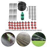 Garden Lawn Greenhouse Micro Irrigation System Kit Plants Watering Hose Nozzle Sprinkler(25m) In Australia - Darrahopens