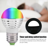 E27 3W RGB LED Color Changing Candle Light Lamp Bulb Remote Control Kit In Australia - Darrahopens