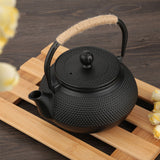 800ml Japanese Style Cast Iron Kettle Teapot Removable Infuser Strainer Tea Pot In Australia - Darrahopens
