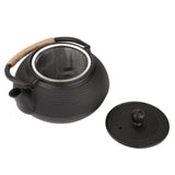 800ml Japanese Style Cast Iron Kettle Teapot Removable Infuser Strainer Tea Pot