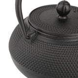 800ml Japanese Style Cast Iron Kettle Teapot Removable Infuser Strainer Tea Pot