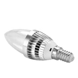 E14/E12 3W RGB LED Color Changing Candle Light Lamp Bulb Remote Control Kit E14