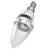 E14/E12 3W RGB LED Color Changing Candle Light Lamp Bulb Remote Control Kit E14