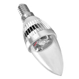 E14/E12 3W RGB LED Color Changing Candle Light Lamp Bulb Remote Control Kit E14