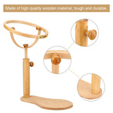 Embroidery Stand Hoop Wood Embroidery & Cross Stitch Hoop Ring Frame Adjustable Sewing Tools S In Australia - Darrahopens
