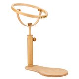 Embroidery Stand Hoop Wood Embroidery & Cross Stitch Hoop Ring Frame Adjustable Sewing Tools S