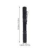 Mini Portable LED Pen Clip Pocket Flashlight High Bright Light Torch Lamp Battery Powered In Australia - Darrahopens