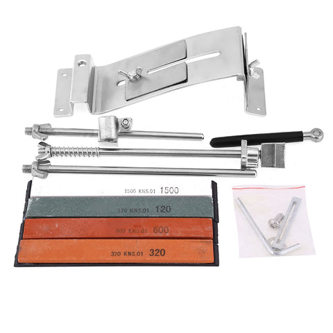 Stainless Steel Fix angle Sharpening System 4 Whetstones Kitchen Knife Sharpener Tool In Australia - Darrahopens