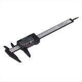 Digital Caliper with Extra Large LCD Screen for Measuring Inside Outside Depth Steps (Black)