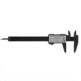 Digital Caliper with Extra Large LCD Screen for Measuring Inside Outside Depth Steps (Black)