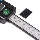 Digital Caliper with Extra Large LCD Screen for Measuring Inside Outside Depth Steps (Black)