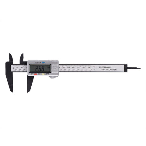 Digital Caliper with Extra Large LCD Screen for Measuring Inside Outside Depth Steps (Silver) In Australia - Darrahopens