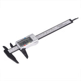 Digital Caliper with Extra Large LCD Screen for Measuring Inside Outside Depth Steps (Silver)
