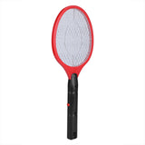 Cordless Battery Power Electric Fly Mosquito Swatter Bug Zapper Racket Insects Killer Red
