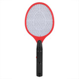 Cordless Battery Power Electric Fly Mosquito Swatter Bug Zapper Racket Insects Killer Red